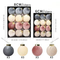 Xmas Satin Baubles Set